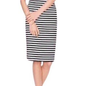 J. CREW No. 2 Pencil Skirt in Stripe